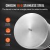 VEVOR Stainless Steel Stockpot, 42 Quart Large Cooking Pots, Multipurpose Cookware Sauce Pot with Lid & Handle, Heavy Duty Commercial Grade Stock Pot