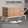 VEVOR Aluminum Dunnage Rack, 48' x 14' Commercial Food Floor Rack, 8' Off the Floor, 1000 lbs Capacity All-Welded Aluminum Storage Rack