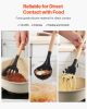 VEVOR Kitchen Cooking Utensils Set, 50 PCS Silicone Spatula Set with Holder, 428 Fahrenheit Heat Resistant Gadget Spoons Tools, Wooden Handle