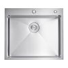 VEVOR 25 inch Kitchen Sink Workstation, 304 Stainless Steel Top Mount Sinks, Drop-In Single Bowl Farmhouse Basin with Accessories