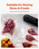 VEVOR Vacuum Sealer Bags, 3 Rolls 11 In x 20 Ft & 3 Rolls 8 In x 20 Ft, Non-BPA Food Grade Seal A Meal Freezer Bag