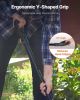 VEVOR Garden Fork, 5-Tine Gardening Pitchfork with Metal Handle, 41 in Heavy Duty Digging Fork with Y Grip