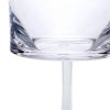 Set of Four Clear Acrylic Stemmed All Purpose Wine Glass