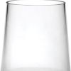 Set of Four Clear Tritan Plastic Stemless All Purpose Tumbler Wine Glasses