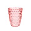 Set of Four Pink Diamond Acrylic Stemless Whiskey Glass